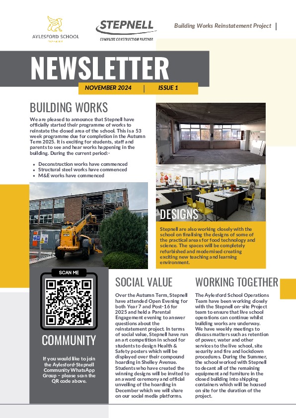 BWRP Newsletter Issue 1