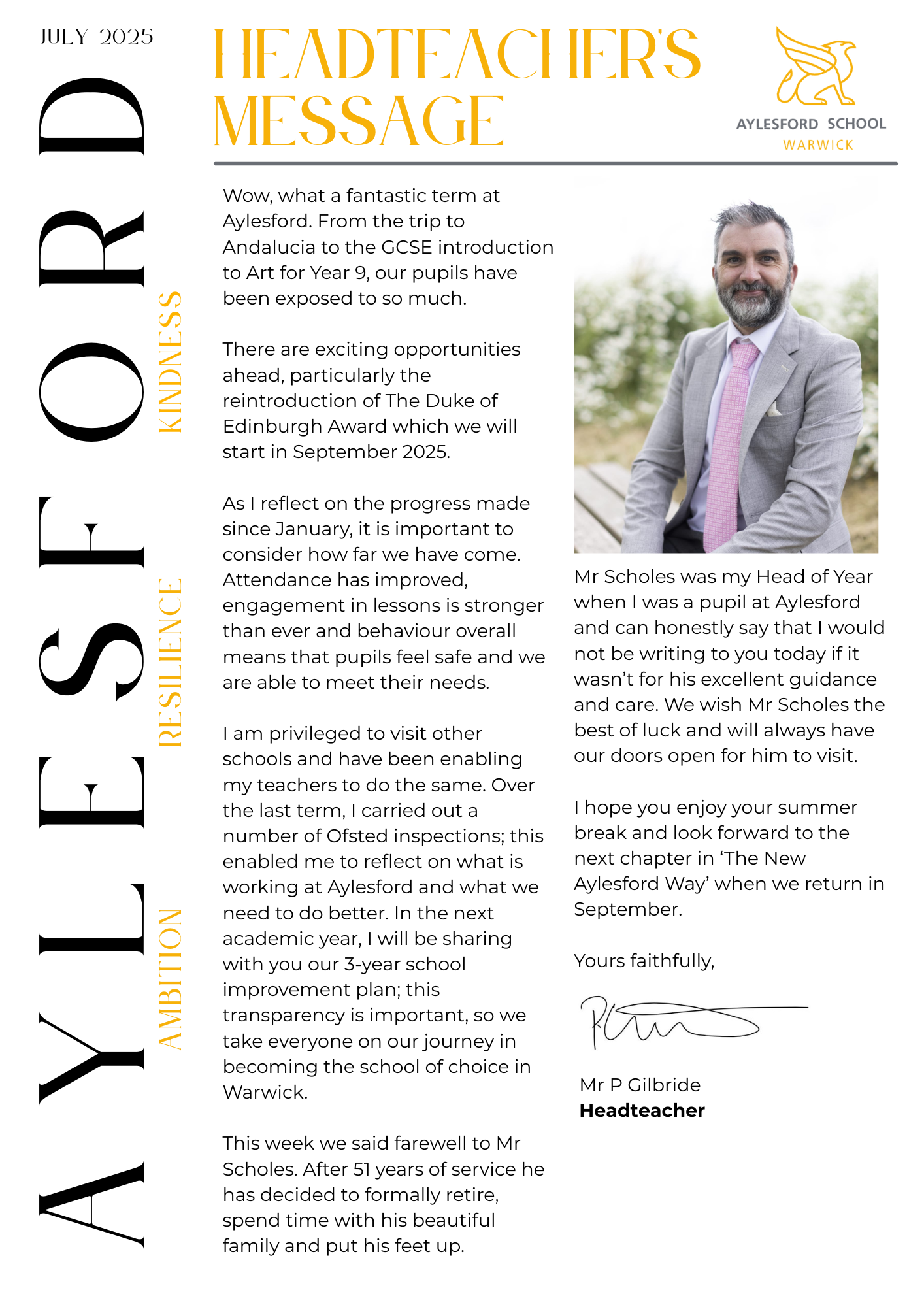 Summer Newsletter '25