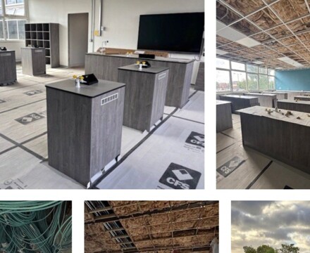 Building Work Photo Collage