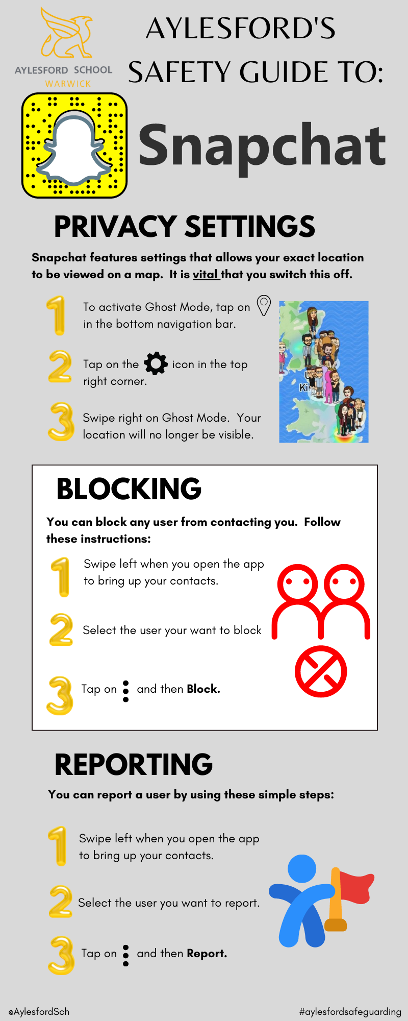 Snapchat Safety Card